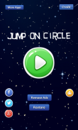 Jump On Circle -avoid obstacle screenshot 0