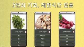 식재료 이름 맞추기 퀴즈 screenshot 1