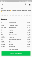 Vegane KochApp mit Nährwerten und Mineralstoffe screenshot 0