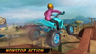 Super Heroes atv bike stunts screenshot 1