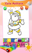 Christmas Coloring Book Glitter For Kids screenshot 3