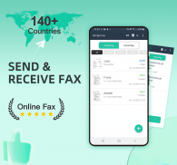 Simple Fax Free page - Send Fax from Phone screenshot 2