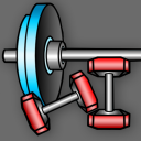 Dumbbell & Barbell Workout icon