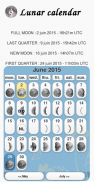 Calendrier Lunaire Simple screenshot 0