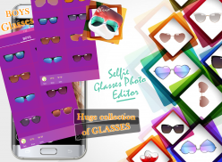 Selfie Glasses Photo Editor - Stylish Sunglasses screenshot 6