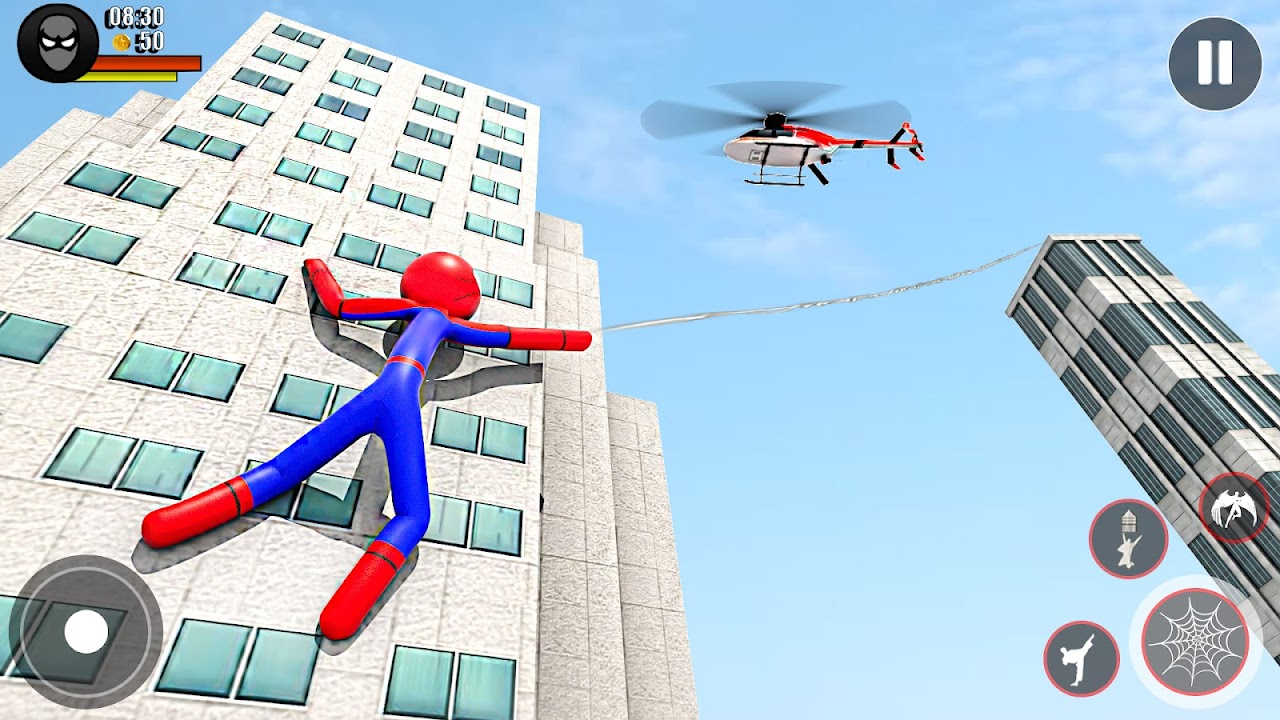 Amazing Super Flying Stickman Fighting Hero Adventure - Crazy Stickman  Superhero Rescue Survival Games  Idle Stickman Superheroes Multiplayer Fighters  Infinity War Games - Real Stickman Simulator::Appstore for Android