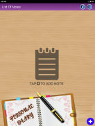 Notes Diary with Password Lock screenshot 1