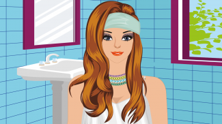 Beach Style Make Up Game screenshot 2