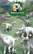 Dinosaurs 3D Coloring Book screenshot 2