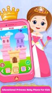 Pink Princess Baby Phone screenshot 8