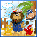 Zoo Animal Jigsaw Puzzle Icon