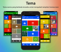 WP 8 Launcher 2019 - Tema Metro screenshot 0