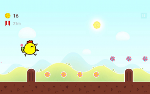 快乐小鸡向前冲 - 跑酷跳跳跳游戏 screenshot 8