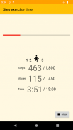 Step exercise timer screenshot 7