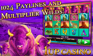 Slot Machines - 1Up Casino screenshot 1