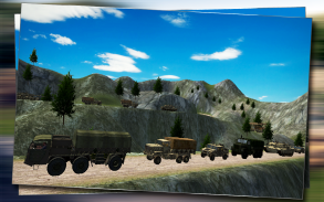 Caminhão de exército driver 3D screenshot 8
