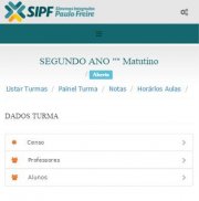 Gestão Escolar - SIPF2 screenshot 1