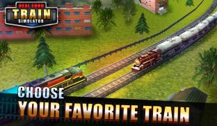 Real Euro Train Simulator - Christmas Special Game screenshot 5