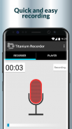 Titanium Voice Recorder with number ID screenshot 3