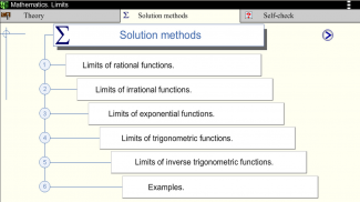 Math. Limits screenshot 5