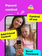 JusTalk Kids - Video Chat e Messenger più sicuri screenshot 3
