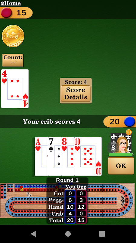 Cribbage · 2/3/4 Players · Play Free Online