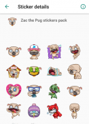 Pugsly The Dog Stickers screenshot 2