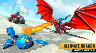 Police Dragon Robot Car Game screenshot 1