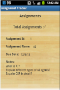 Assignment Tracker screenshot 5