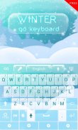 Winter GO Keyboard Theme screenshot 6