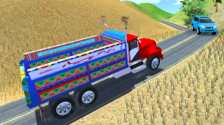 حمولة هندي شاحنة نقل 3D screenshot 5