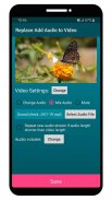 Replace Add Audio to Video screenshot 1