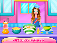 Cake Maker Sweet Food Chef Dessert Cooking Game screenshot 3