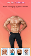 Man Body Builder Photo Suit : Six Pack Photo Suit screenshot 4