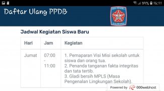 Daftar Ulang PPDB SMAN 1 Kaliwungu screenshot 1