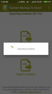 Backup Contact To Excel (Impor screenshot 1