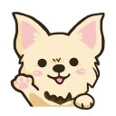 Bubble the Silky Terrier Stickers for WhatsApp