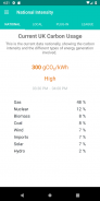 Carbon Intensity UK screenshot 1