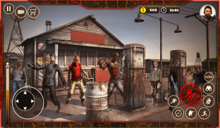 Zombie Absolute Target - Haunted House Games screenshot 2