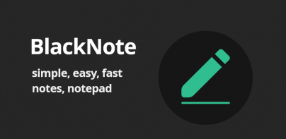 BlackNote Notepad Notes