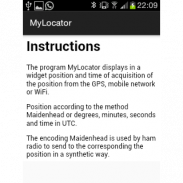 MyLocator screenshot 1