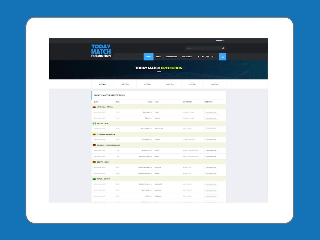 Football Predictions Today for Android - Free App Download