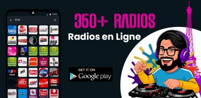 Radios en Ligne: + 350 radios