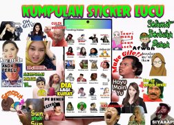 Kumpulan Sticker Lucu Keren WA screenshot 1