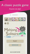 MahjongSolitaire1000 - Free screenshot 3