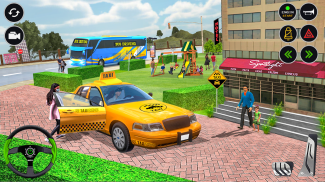 US Taxi Car Driving Simulator screenshot 7