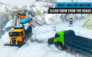 Snow Plow Truck Driving: Snow Hill Rescue 2019 screenshot 5