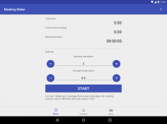 Meeting Meter screenshot 1