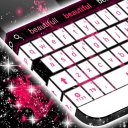 Розовый Пламя GO клавиатуры Icon