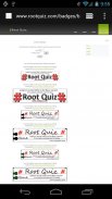 Root Quiz - Limited screenshot 3